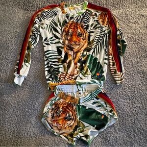 *rare* *rar* Aviator Nation tiger set XS
